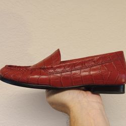 Vintage Ralph Lauren Lather Loafers Shoes Womens 6B