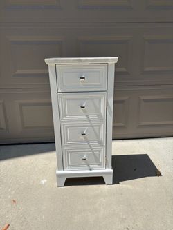 Marble/wood cabinet