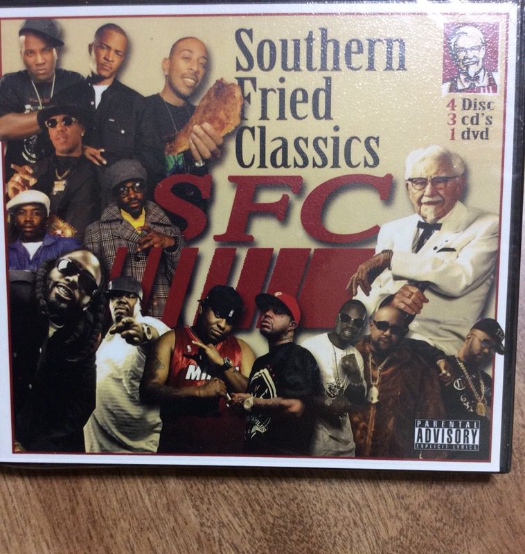 3 CDs DVD rap Music Videos KFC