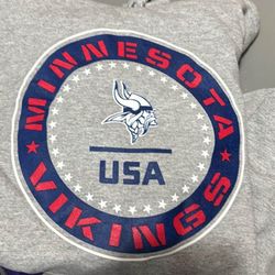 Minnesota Vikings Men’s USA Medium Hoodie