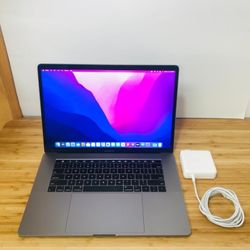 MacBook Pro 15” Laptop Apple Space Grey Intel Core i7/16GB RAM/512GB⚡️Microsoft Office Word Excel,Logic,Final Cut💻 1Yr Wrnty✅ $0Down Finance Availabl