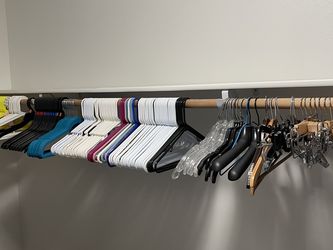 220+ hangers Wood Clips Different Size And Style