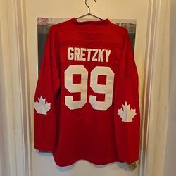 🏒 Wayne Gretzky Jersey #99 Size: Large