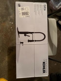 Kohler Ealing Semi-Professional Kitchen Faucet Matte Black