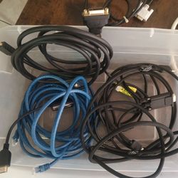 HDMI and Ethernet Cables