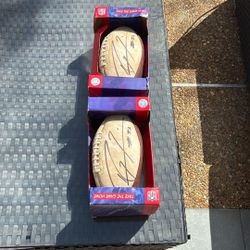 Ray Lewis Signed NFL Football #52 — Baltimore Ravens HOF Legend — Autographed