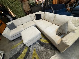 Beige couch