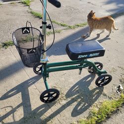 Knee scooter kneerover green