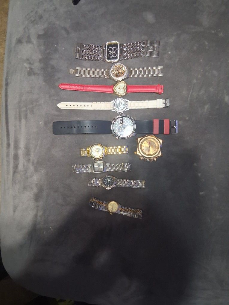 Name Brand Watches Gucci, Guess, Citizen, Geneva ect.