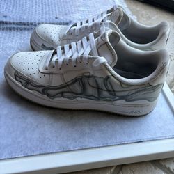 Nike Skeleton Halloween Air Force One 