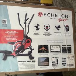 Echelon Trainer Sport Elliptical 