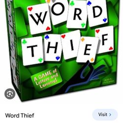 WORD THIEF GAME- BRAND New!