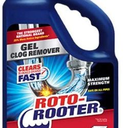 Roto Rooter Maximum Strength Gel Clog Remover! Value-Sized!