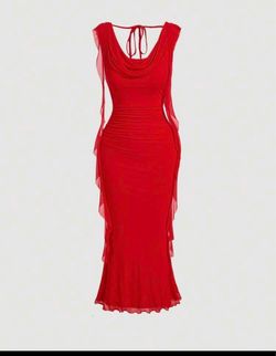 Red dress
