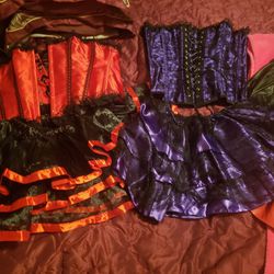 Gorgeous Corset And Skirt Sets. XL To 3X. 🆕