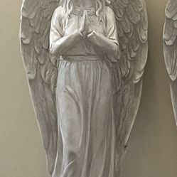 Large Angle Status Made Of Plaster Resin $60 Each Or$120 Both 22”H9” W  Only 2 Left Pickup Gaithersburg Md20877