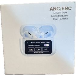 Bluetooth Headphones Anc A9pro Noise Cancellation Lcd Touch