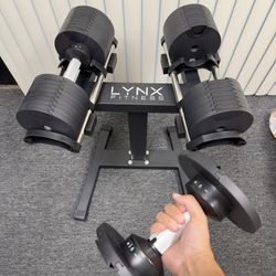 80 Ib Adjustable Dumbbells (New in Box)