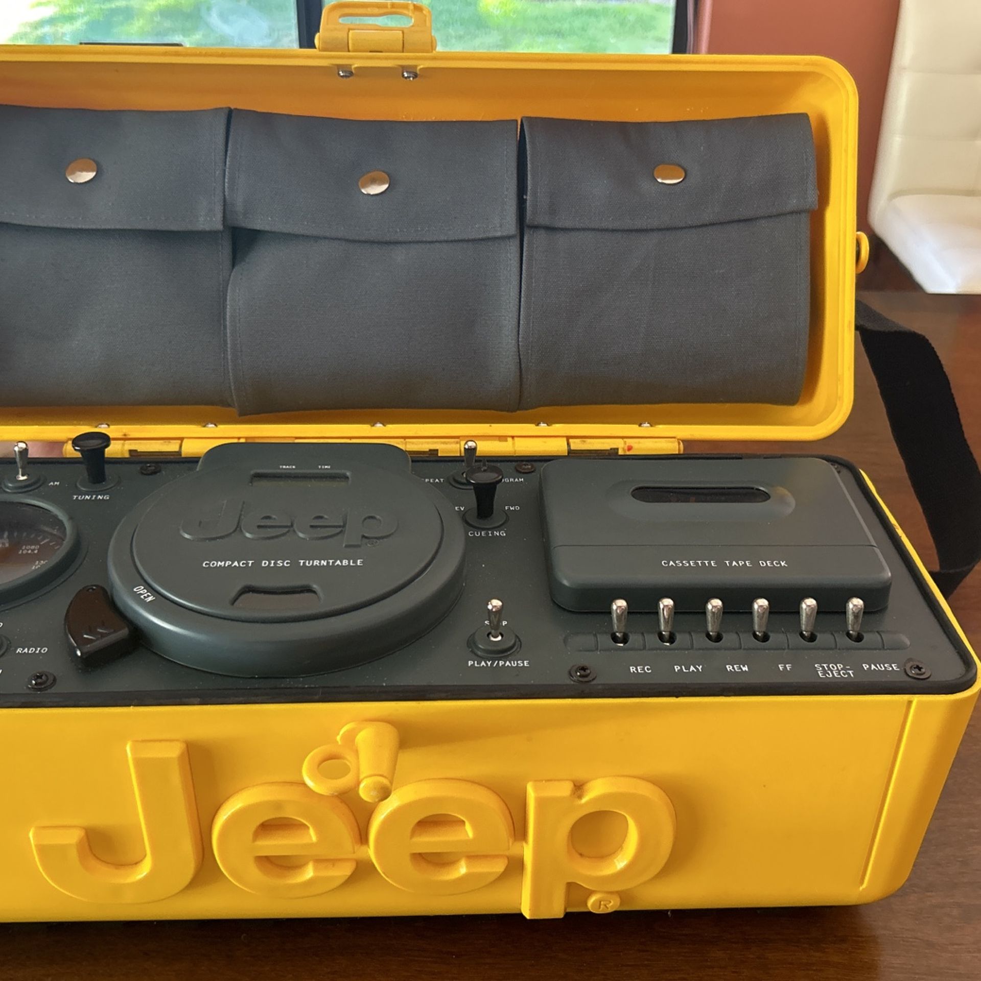 Vintage Jeep Boombox