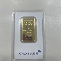 CREDIT SUISSE 1 oz FINE GOLD 999.9