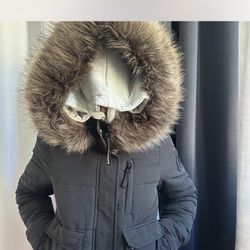 black Superdry Bomber Jacket 