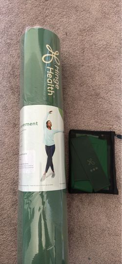 Yoga mat and yoga bands