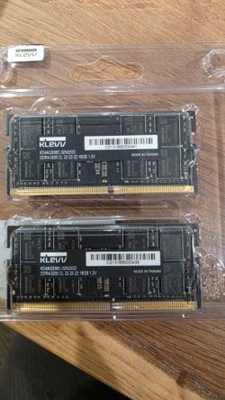 KLEVV DDR4-3200 16GB SO-DIMM RAM x2
