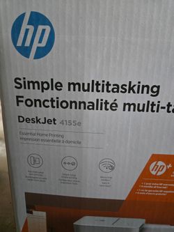 NEW IN BOX HP DeskJet 4155e Wireless Color Printer - PICKUP TODA