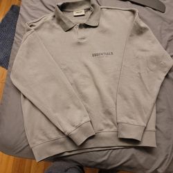 Fear Of God FOA  ESSENTIALS SWEATSHIRT GREY