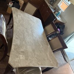 Marble Table (no Chairs)