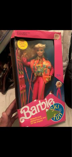 Vintage ski fun Barbie