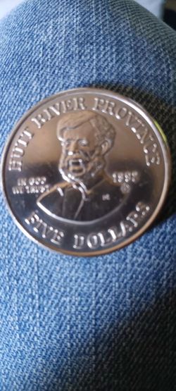 Silver 5 dollar