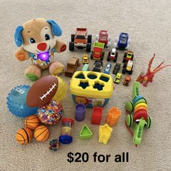 [$20 for all] Variety of kids toddler baby toys 