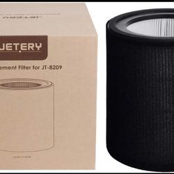 JETERY True HEPA Replacement Filter for JT-8209 Air Purifier