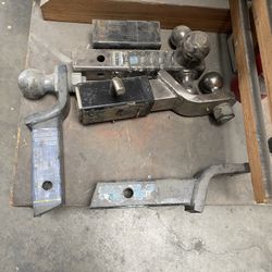 Assorted Different Ball Tow Hitches