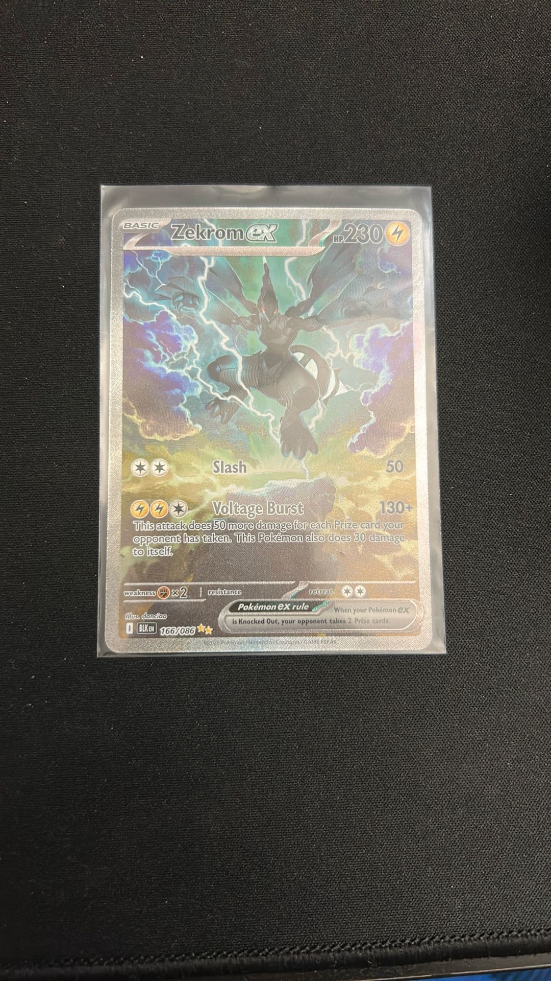 Zekrom SIR Black Bolt 166/086
