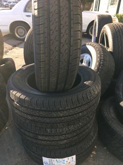 16” 225/65R16 4 new tires 8 ply