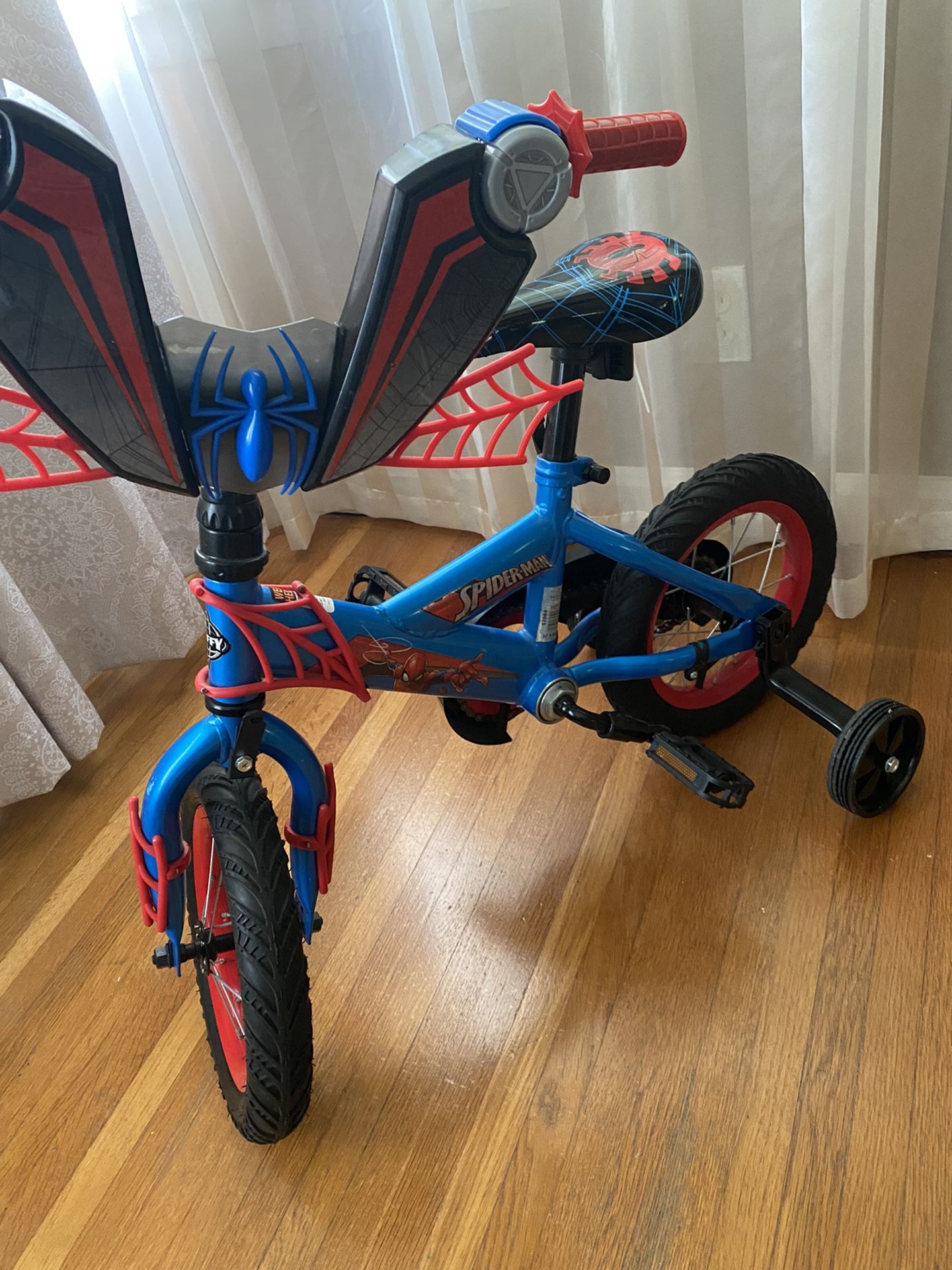 spider man bicycle toddler