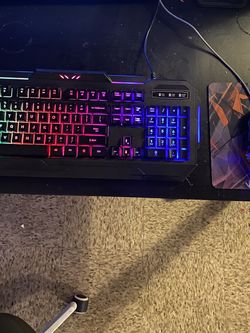 Light Up Gaming RGB Keyboard & Mouse