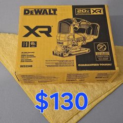 $130 Dewalt XR Jig Saw (Tool-Only) 20-Volt Jigsaw 