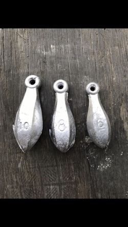 Fishing sinkers/weights