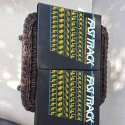 FASTTRACK BUSINESS BOOKS ON TAPE 20 CASSETTES AND STORAGE CONTAINERS PAID $400