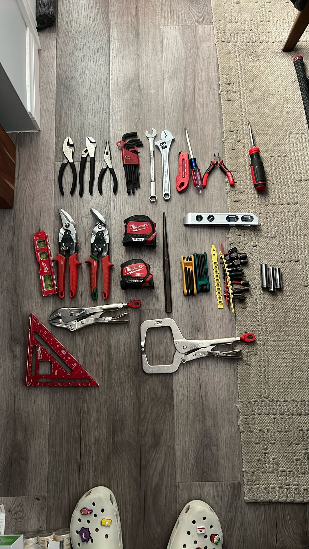 Assorted tools
