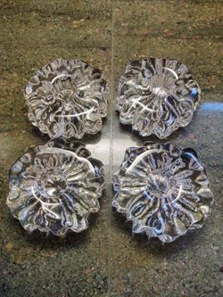 Vintage Hadeland Norway Nautilus Taper Candle Holders