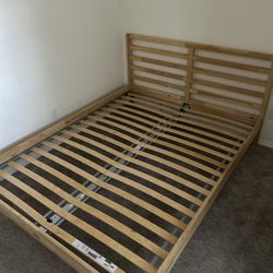 Queen Bed With Mattress