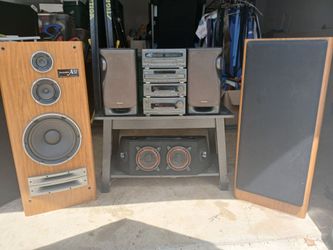 Technics Stereo Component System with Speakers