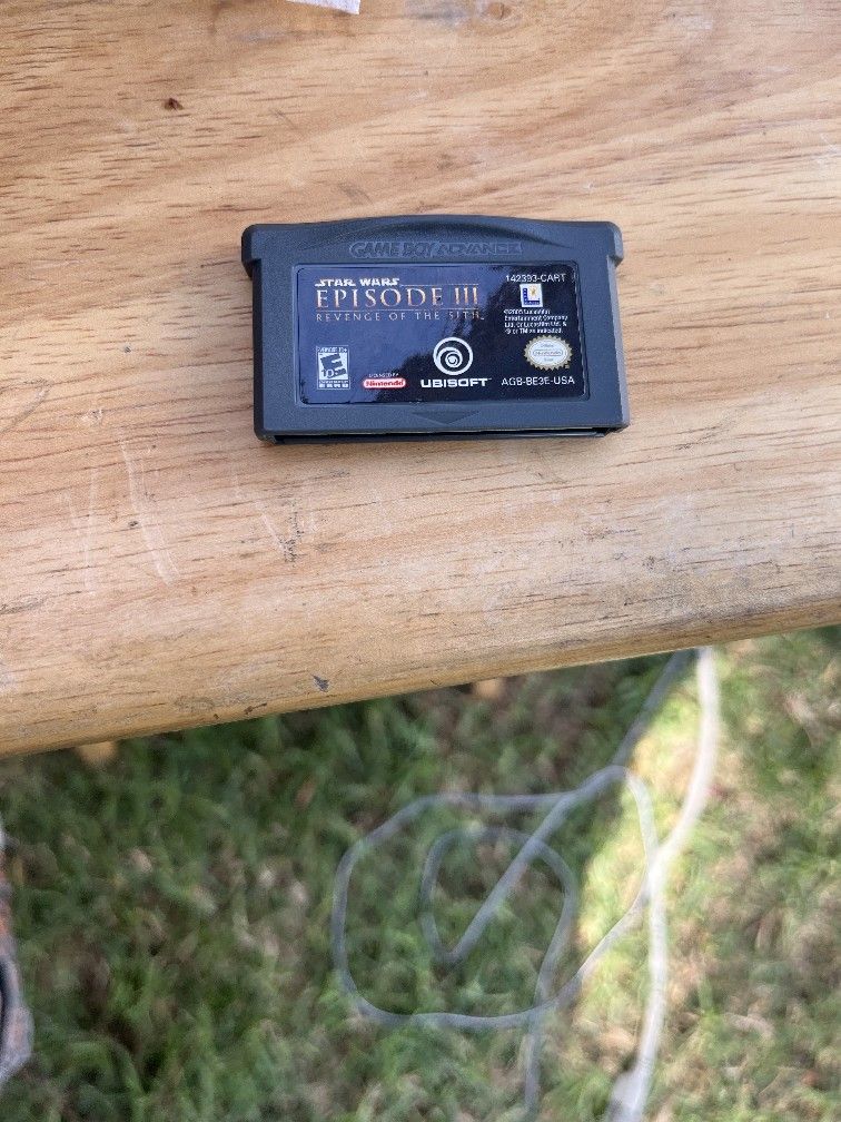 Star Wars Episode III Revenge Of The Sith For Nintendo Game Boy Advance