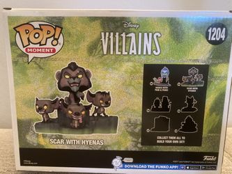 Funko Pops Vinyl, Scar With Hyenas 