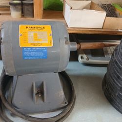 Ramforce Romanoff Jewelry Polishing Motor 3/4 HP 3-Phase