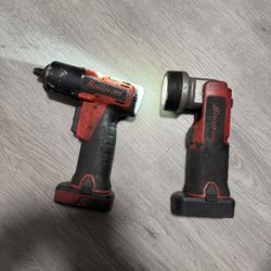 Snap On 3/8 Gun And Flashlight 14.4